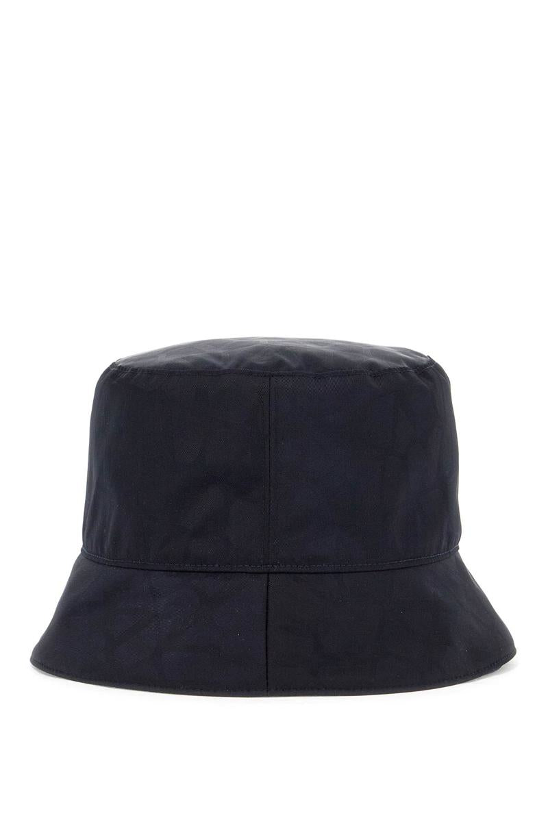 reversible bucket hat with pouch pocket