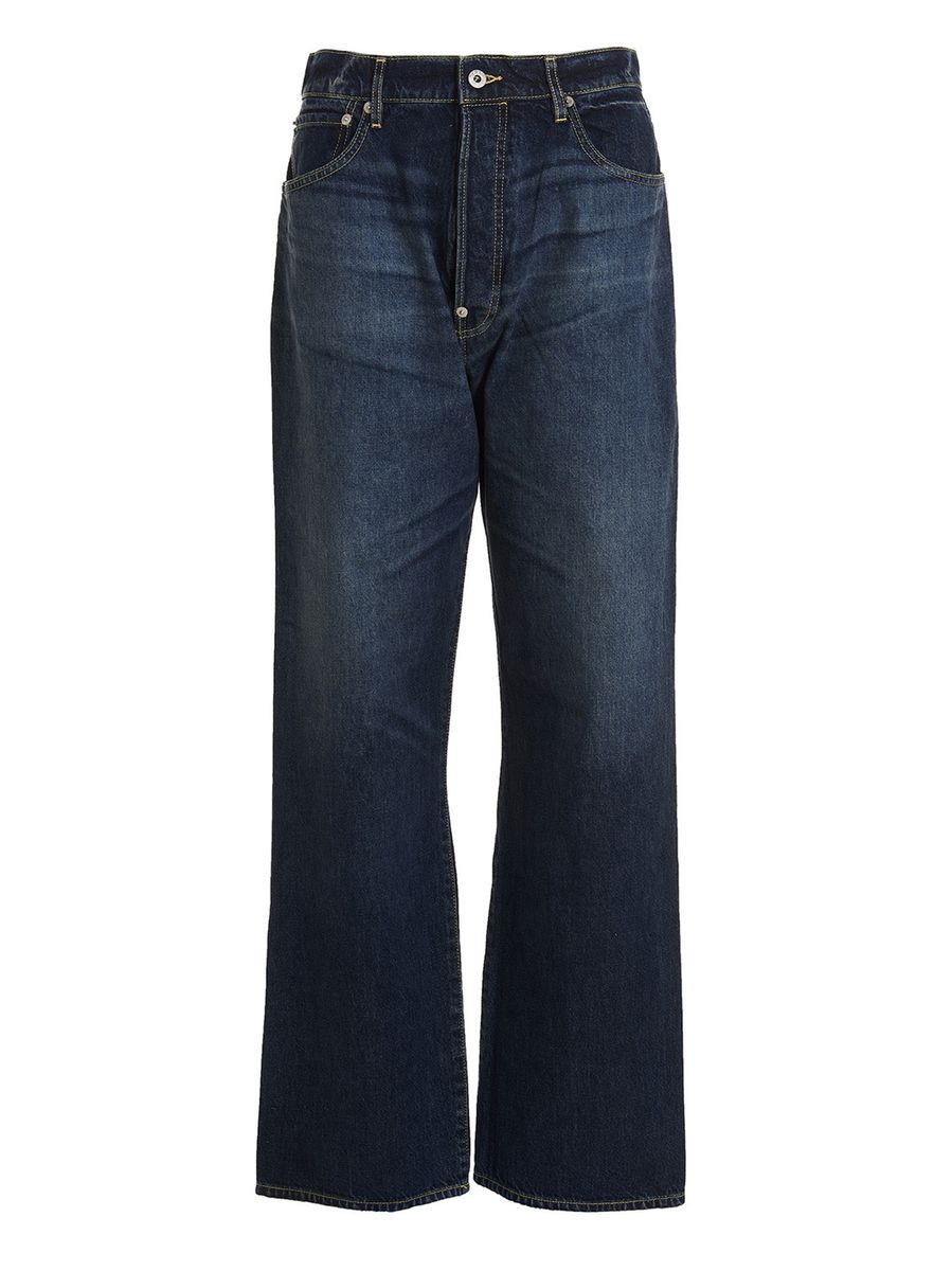 kenzo relaxed fit jeans