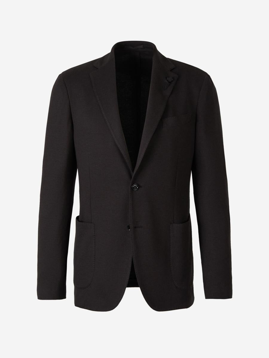 lardini linen and cotton blazer