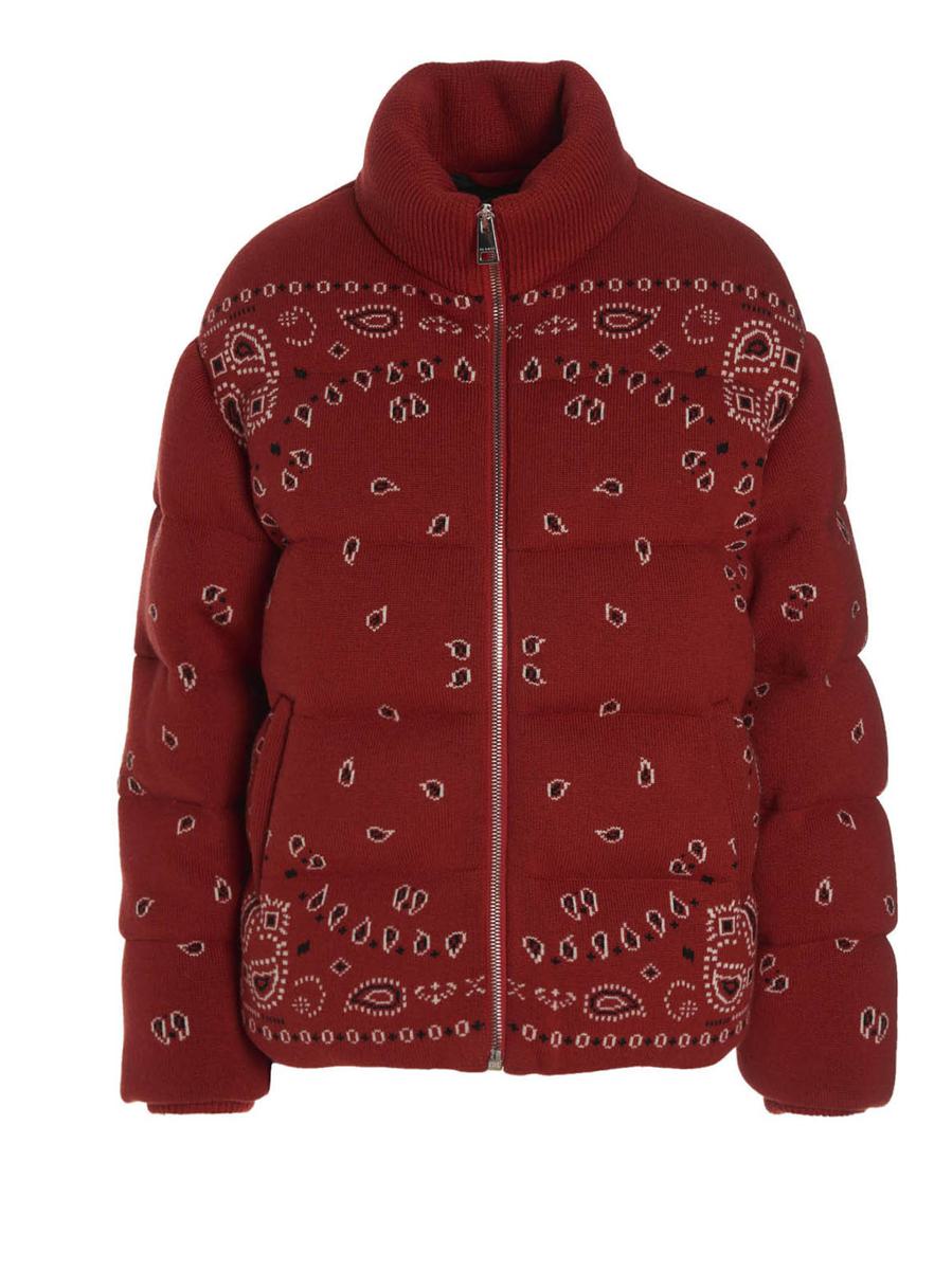 alanui 'bandana’ puffer jacket