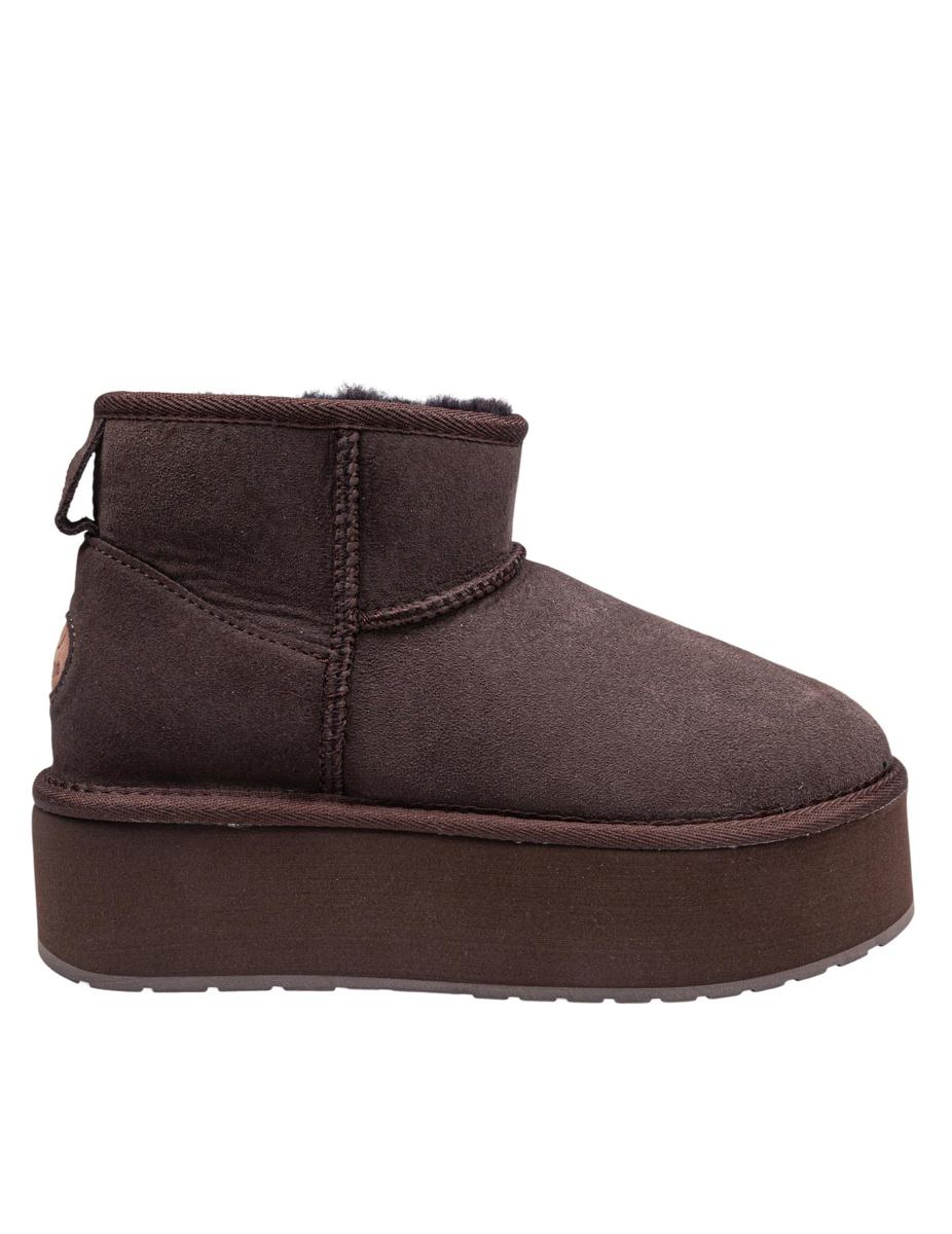 emu stinger micro flatform suede boot