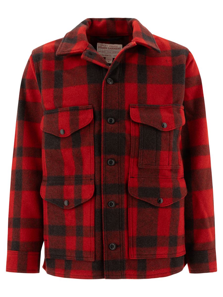 filson "mackinaw" wool coat