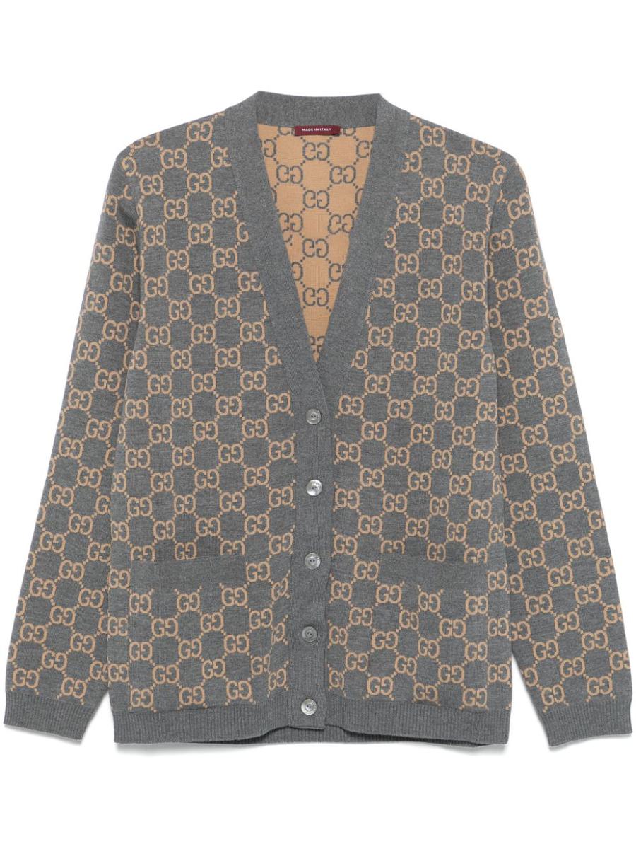 gucci gg wool cardigan