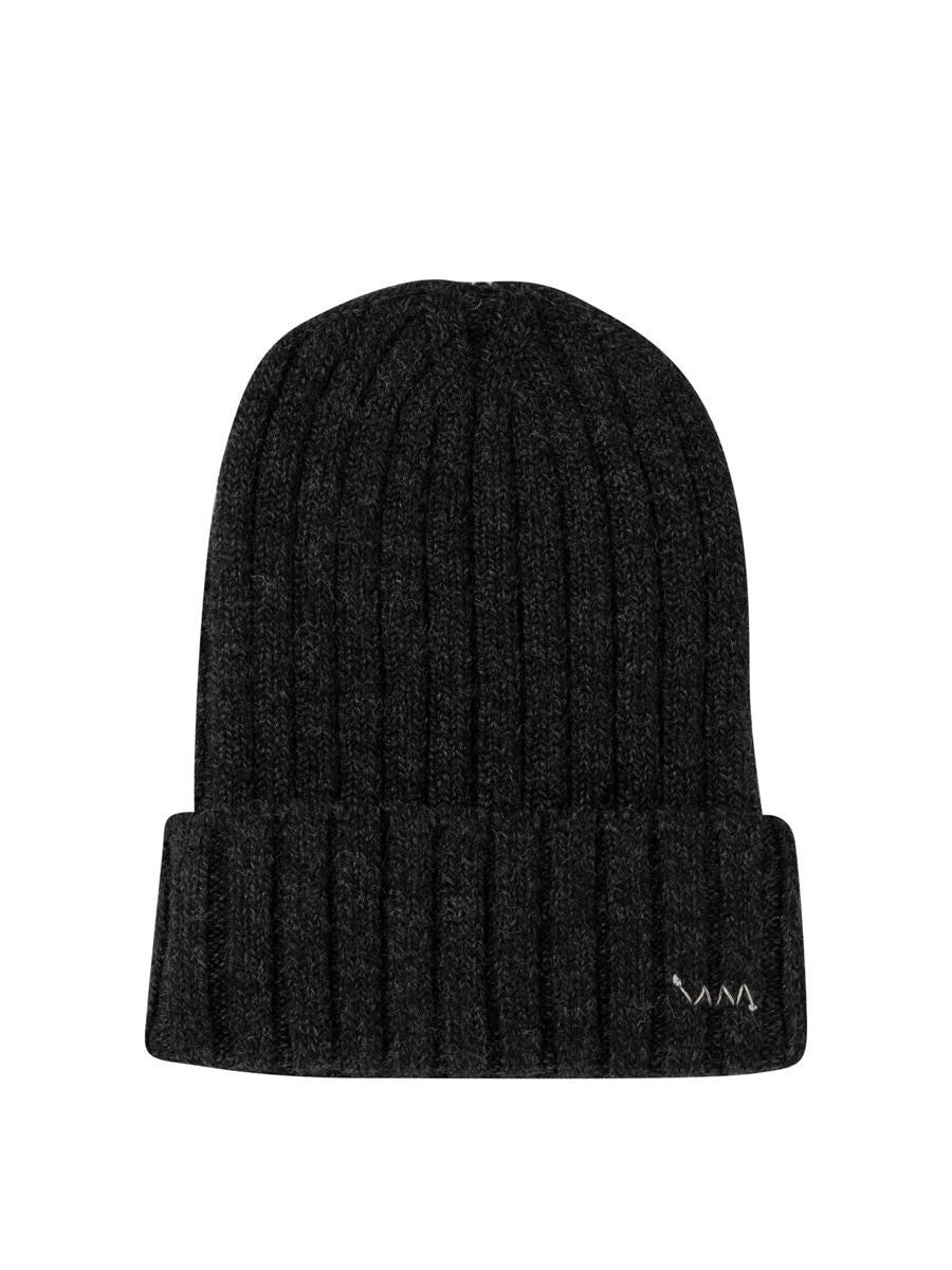 visvim knitted beanie with embroidered logo