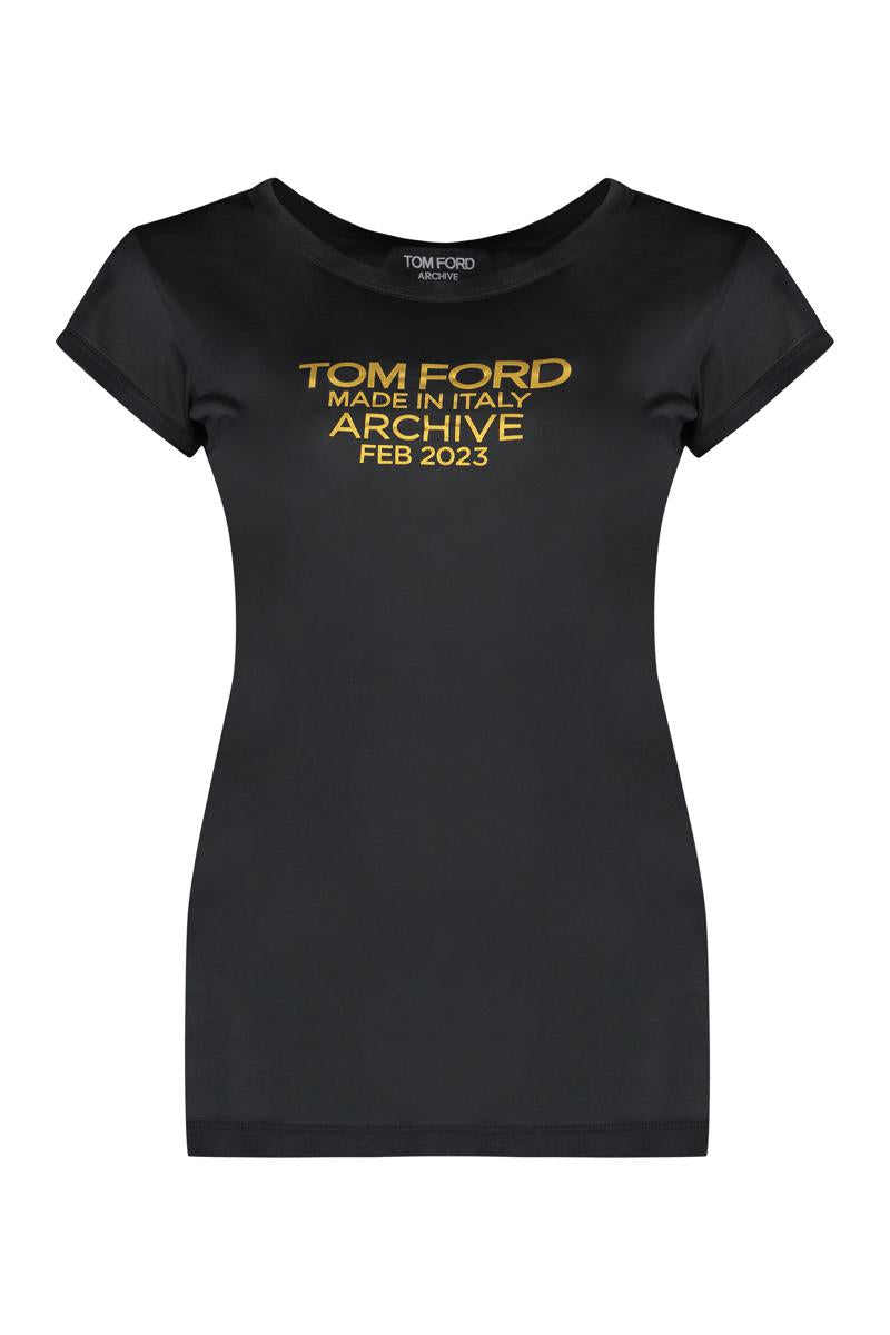 tom ford silk t-shirt