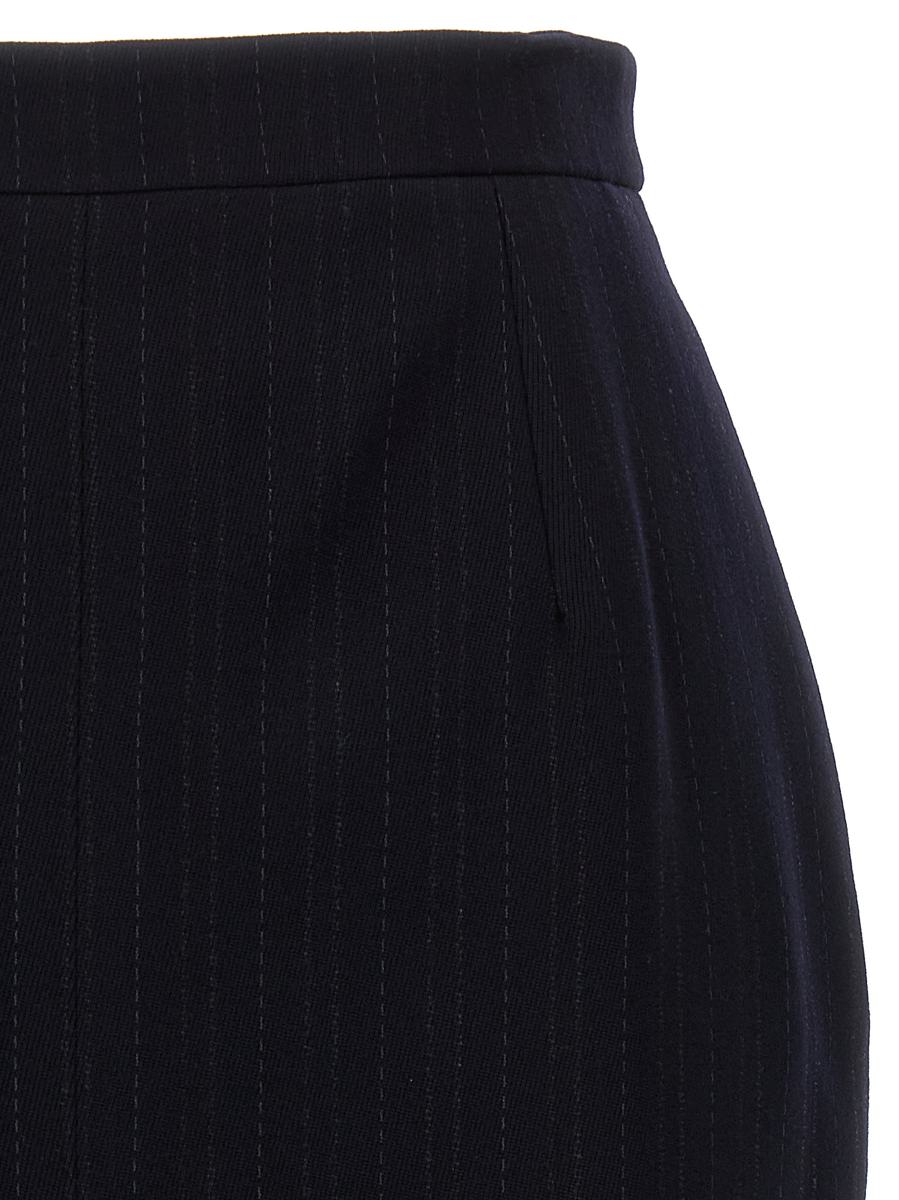 saint laurent slit pencil skirt