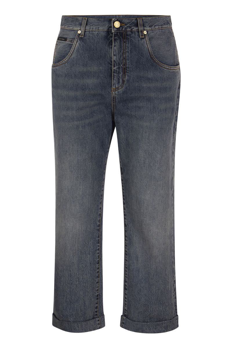 etro easy-fit five-pocket jeans