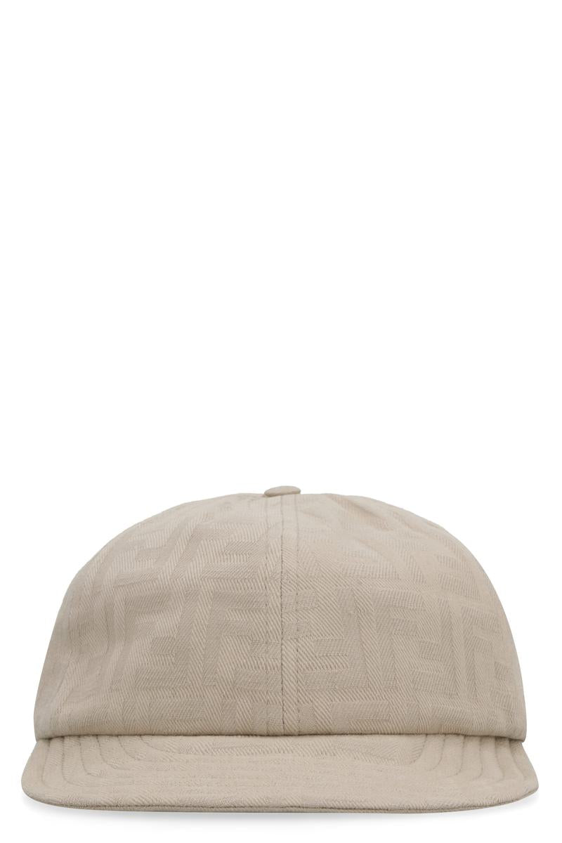 fendi all over logo baseball cap