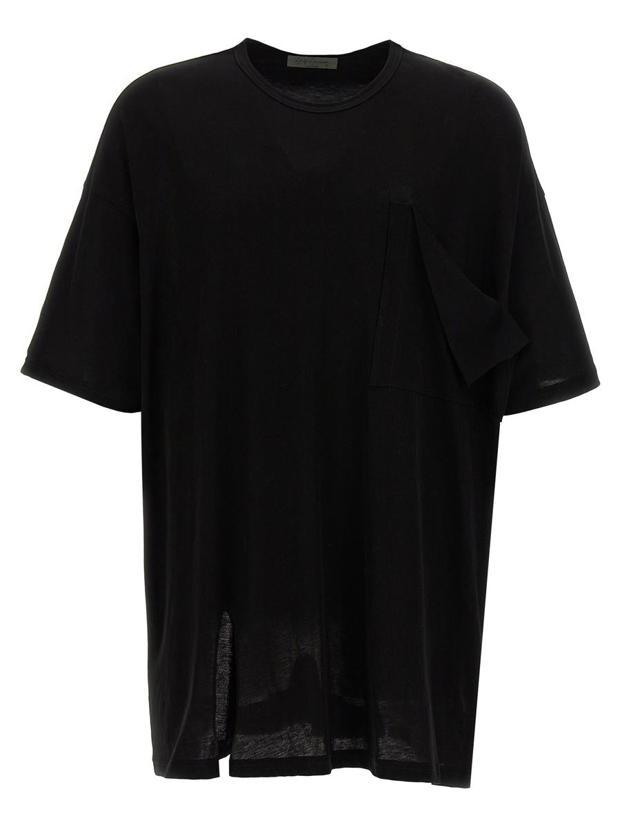 yohji yamamoto raw pocket t-shirt