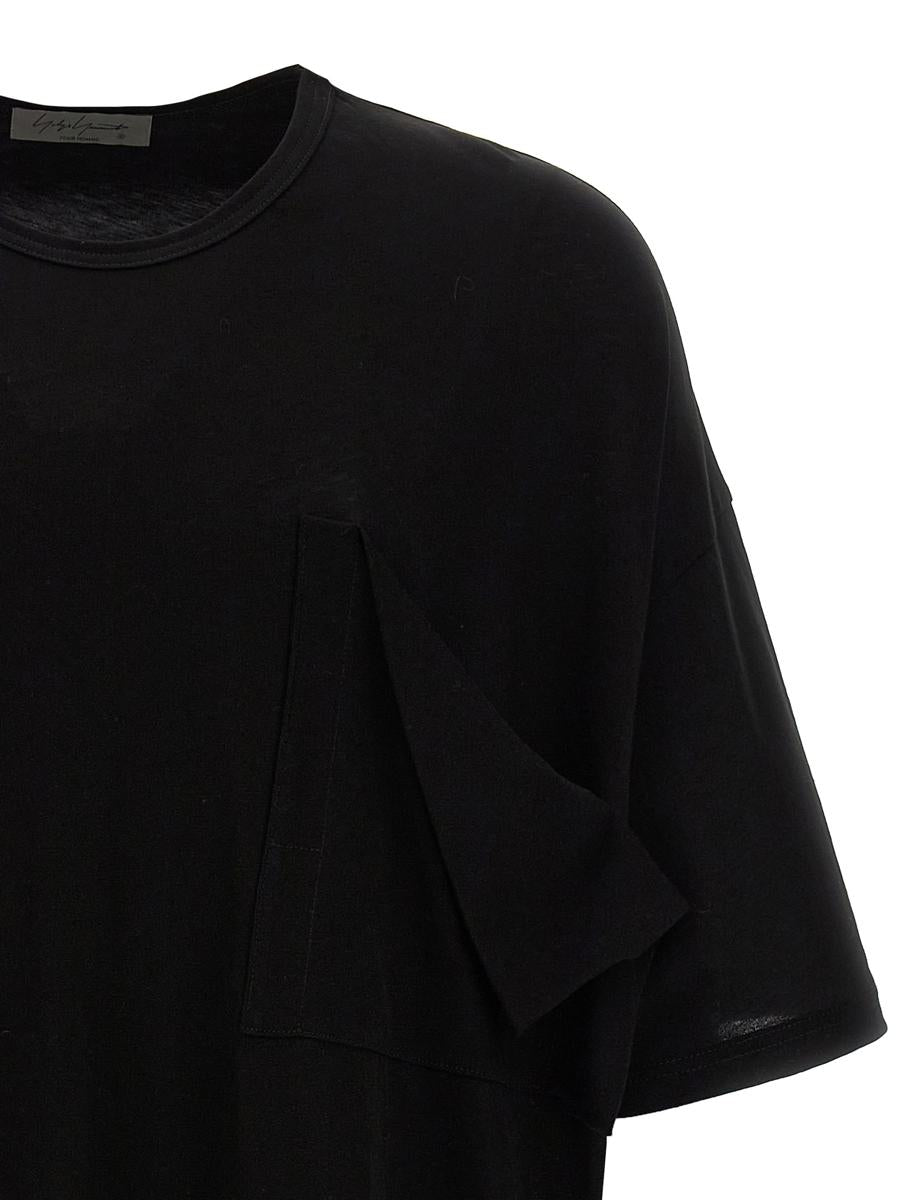 yohji yamamoto raw pocket t-shirt