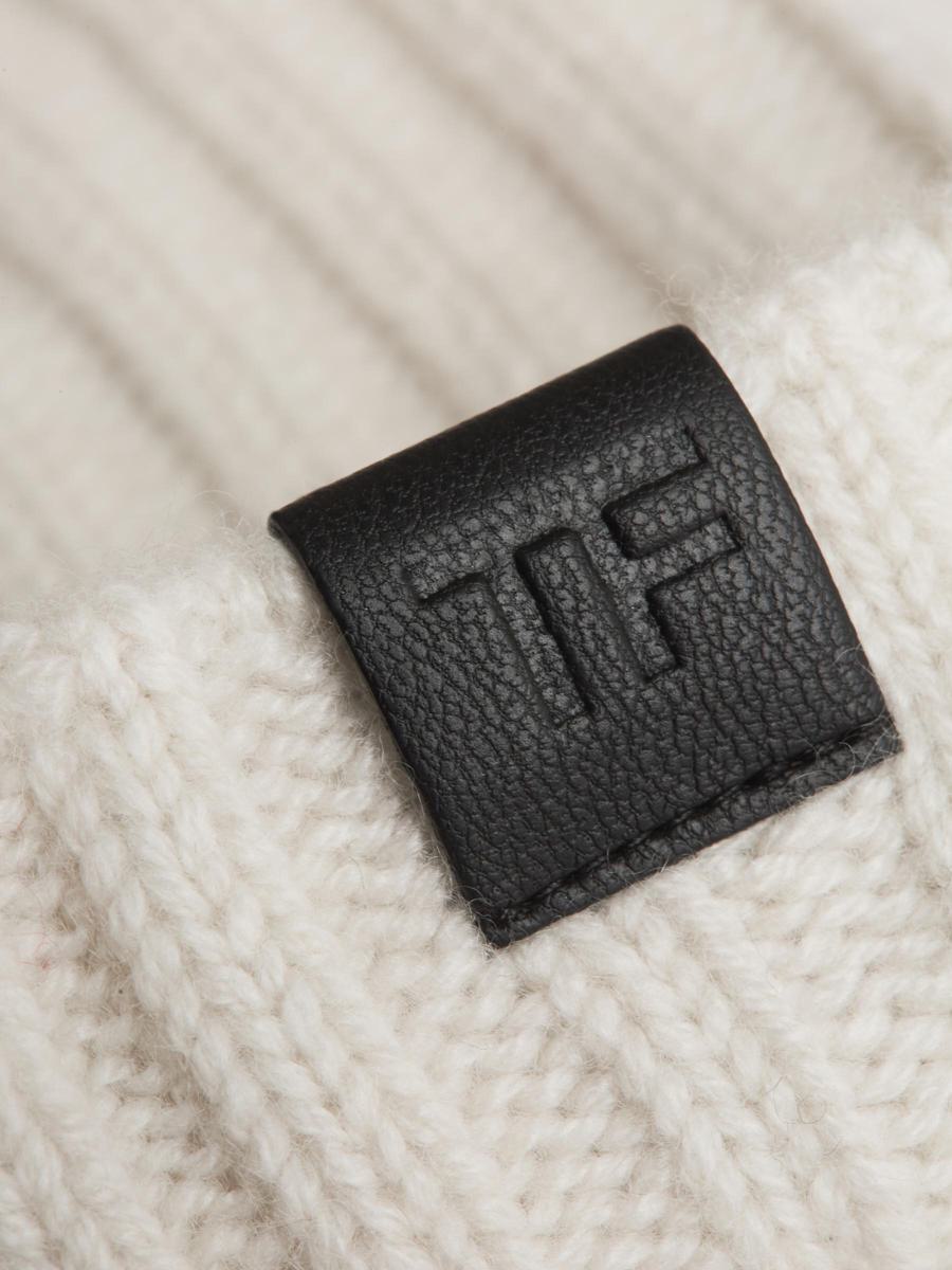 tom ford cashmere ribbed beanie