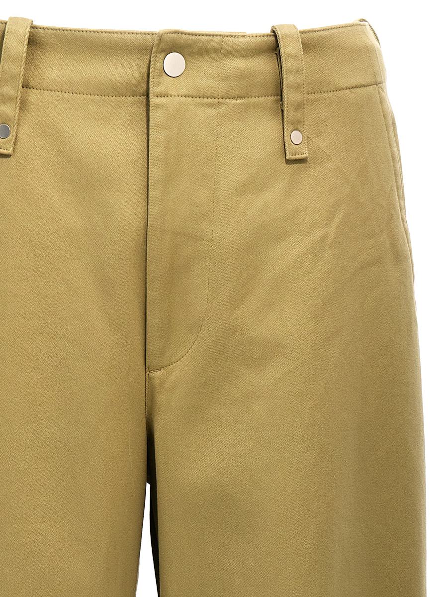 burberry cotton trousers