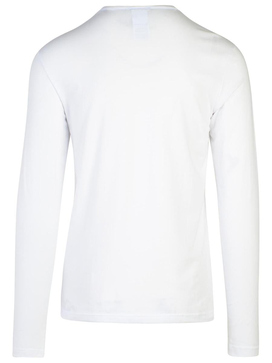 versace 2 white cotton t-shirts set