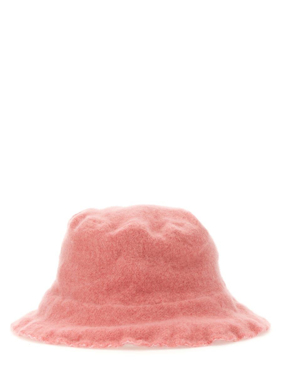 comme des garçons wool bucket hat