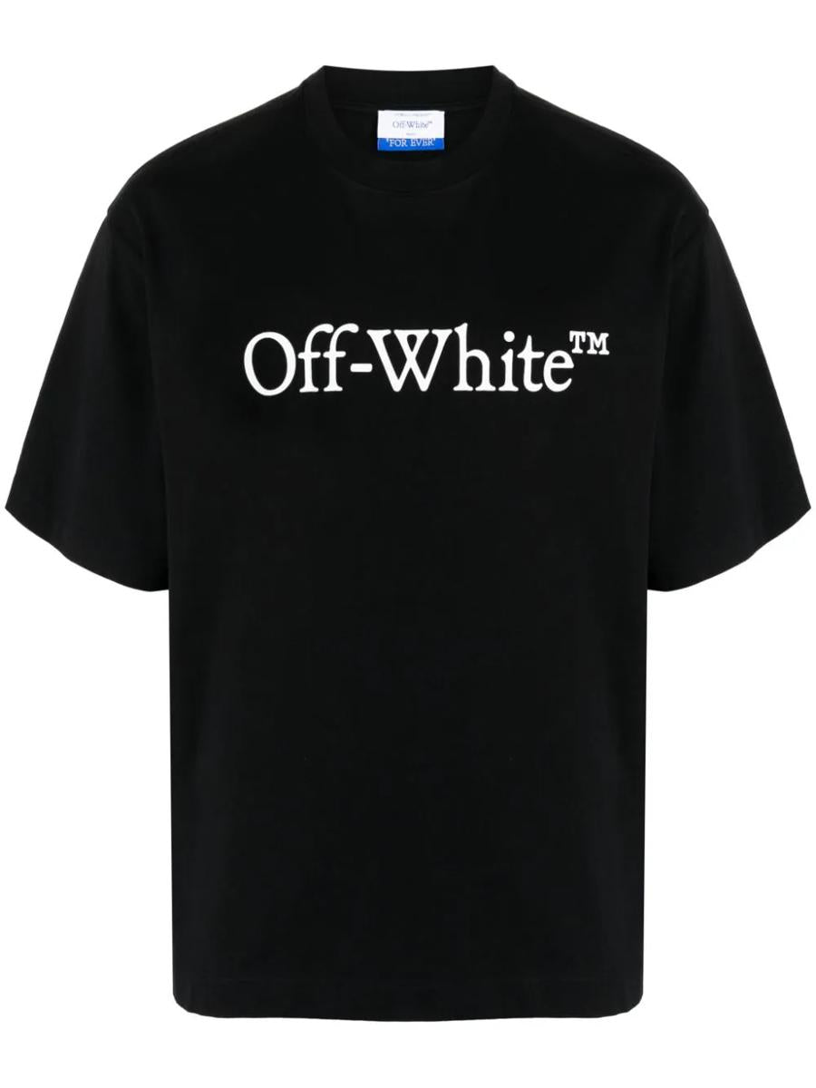 off-white big bookish skate cotton t-shirt