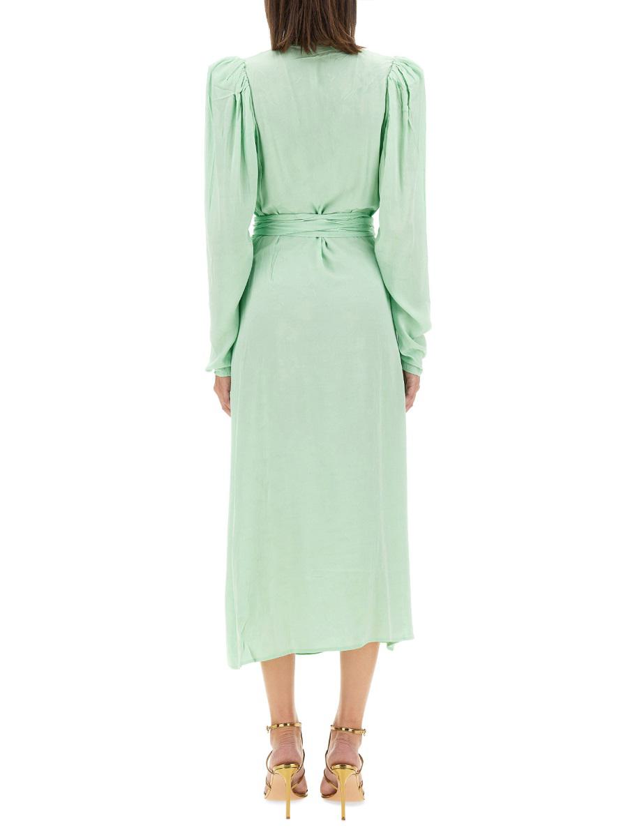 rotate birger christensen midi dress