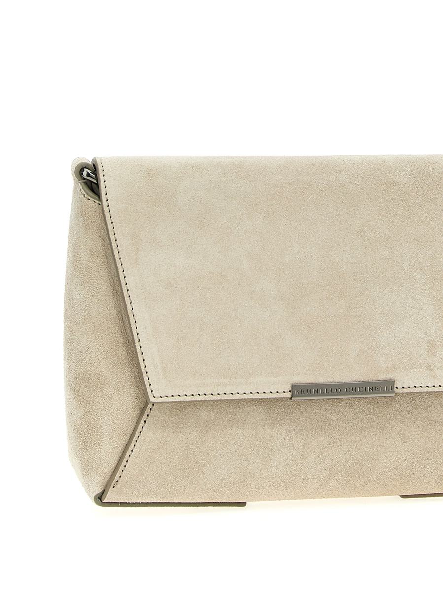 brunello cucinelli 'envelope' crossbody bag