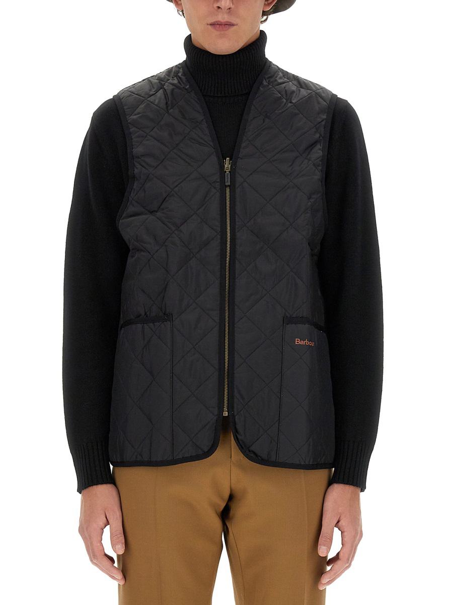 barbour quilted vest