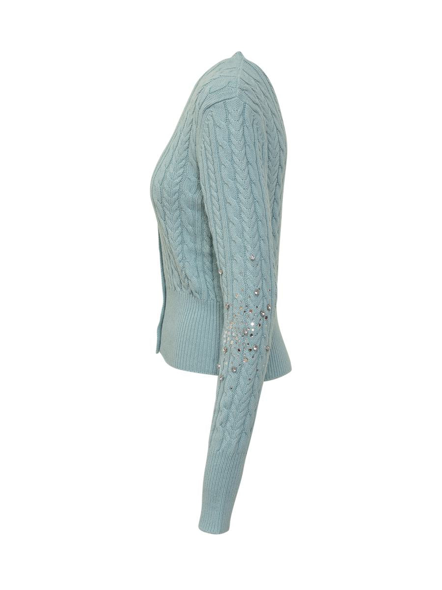 des_phemmes cardigan with rhinestones