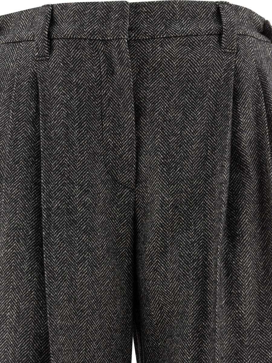 brunello cucinelli "baggy sartorial" trousers