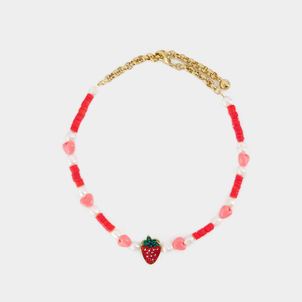 shourouk strawberry necklace