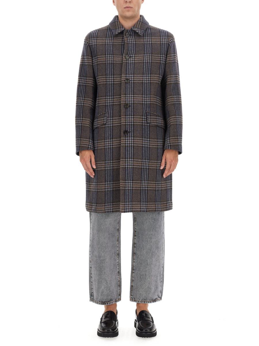 etro plaid coat