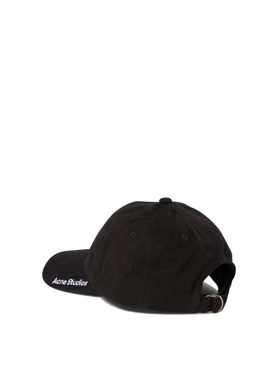 acne studios baseball cap with embroidered logo