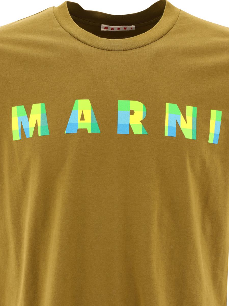 marni "gingham" t-shirt