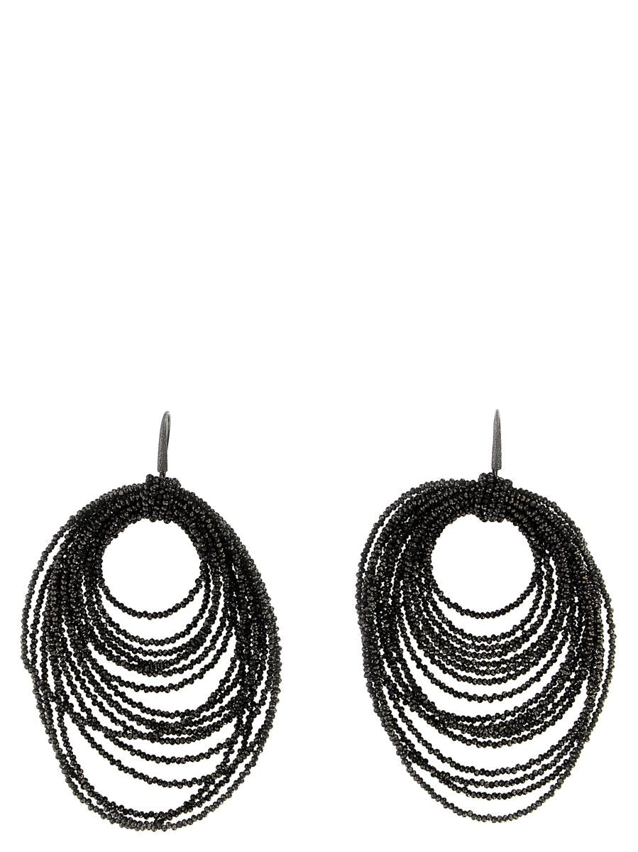 brunello cucinelli 'hoop' earrings