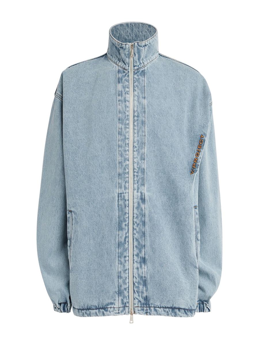 y/project denim jacket with zip