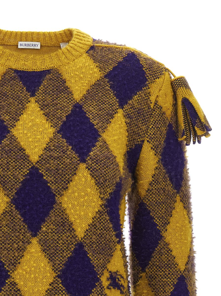 burberry 'argyle' sweater