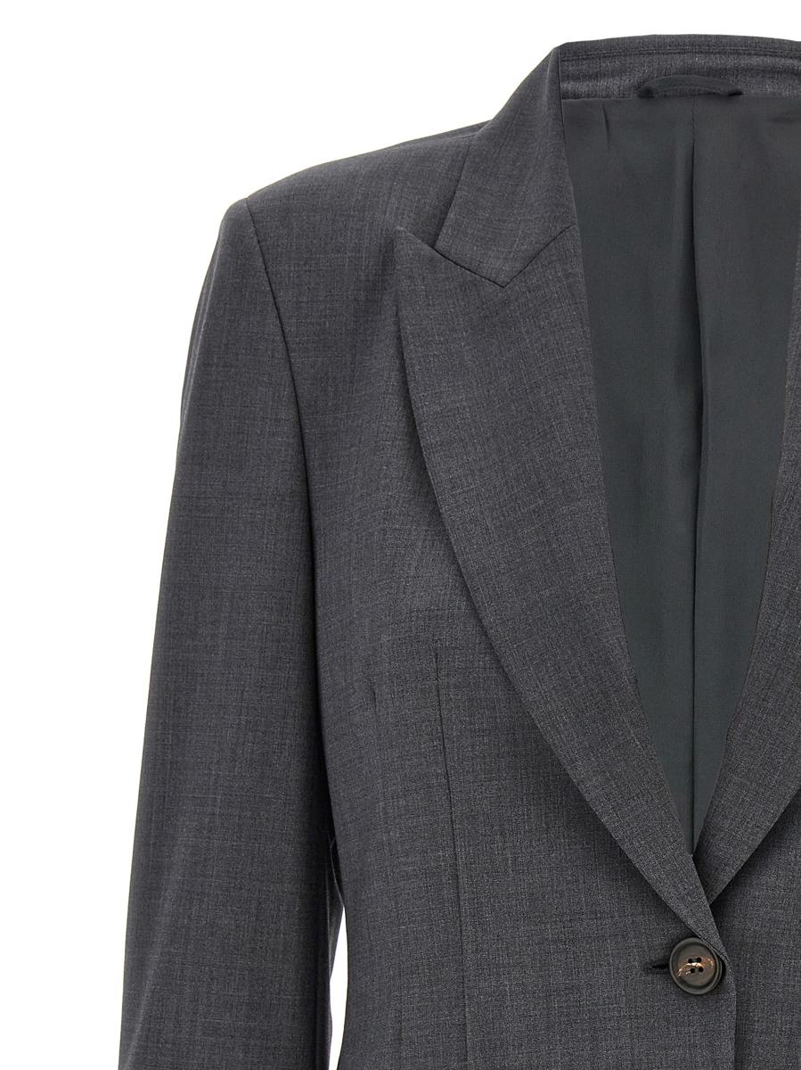 brunello cucinelli 'monile' single-breasted blazer