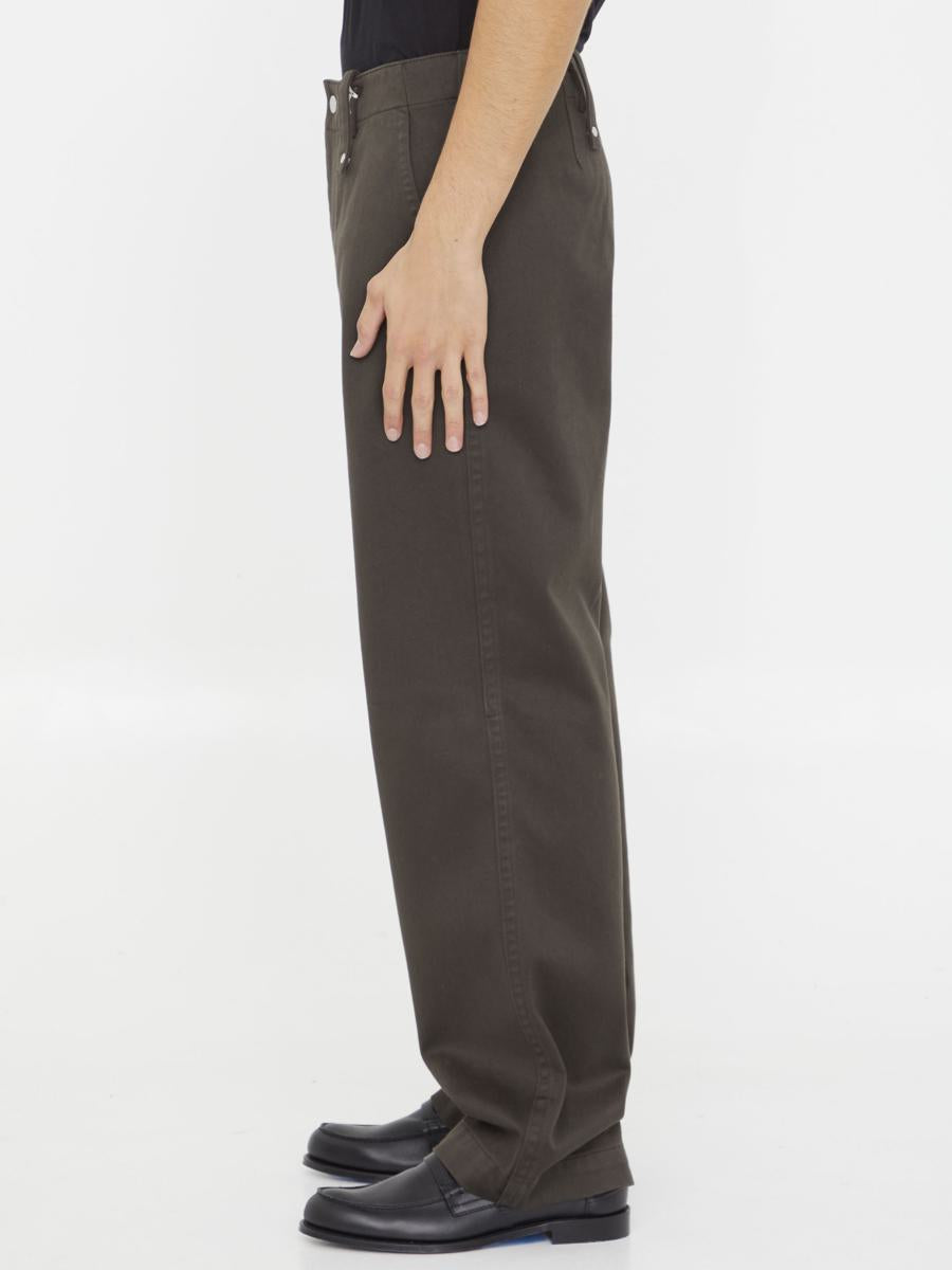 baggy pants in cotton