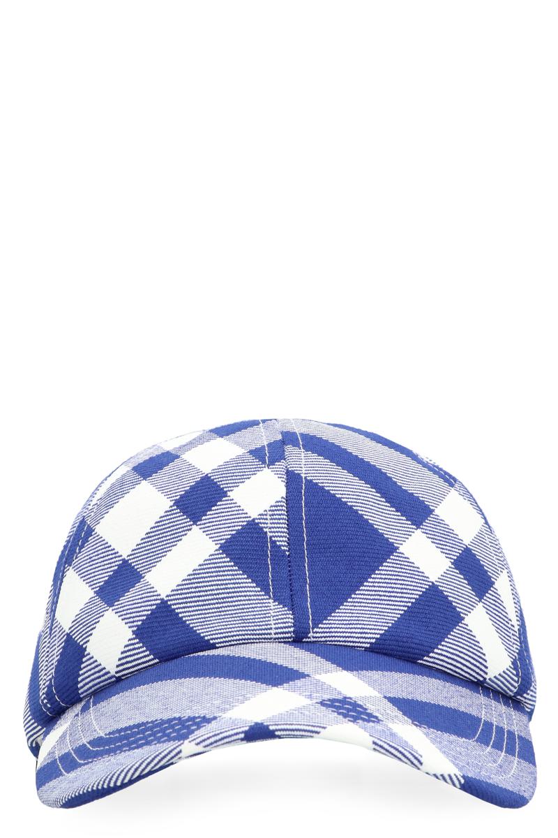 burberry printed baseball cap