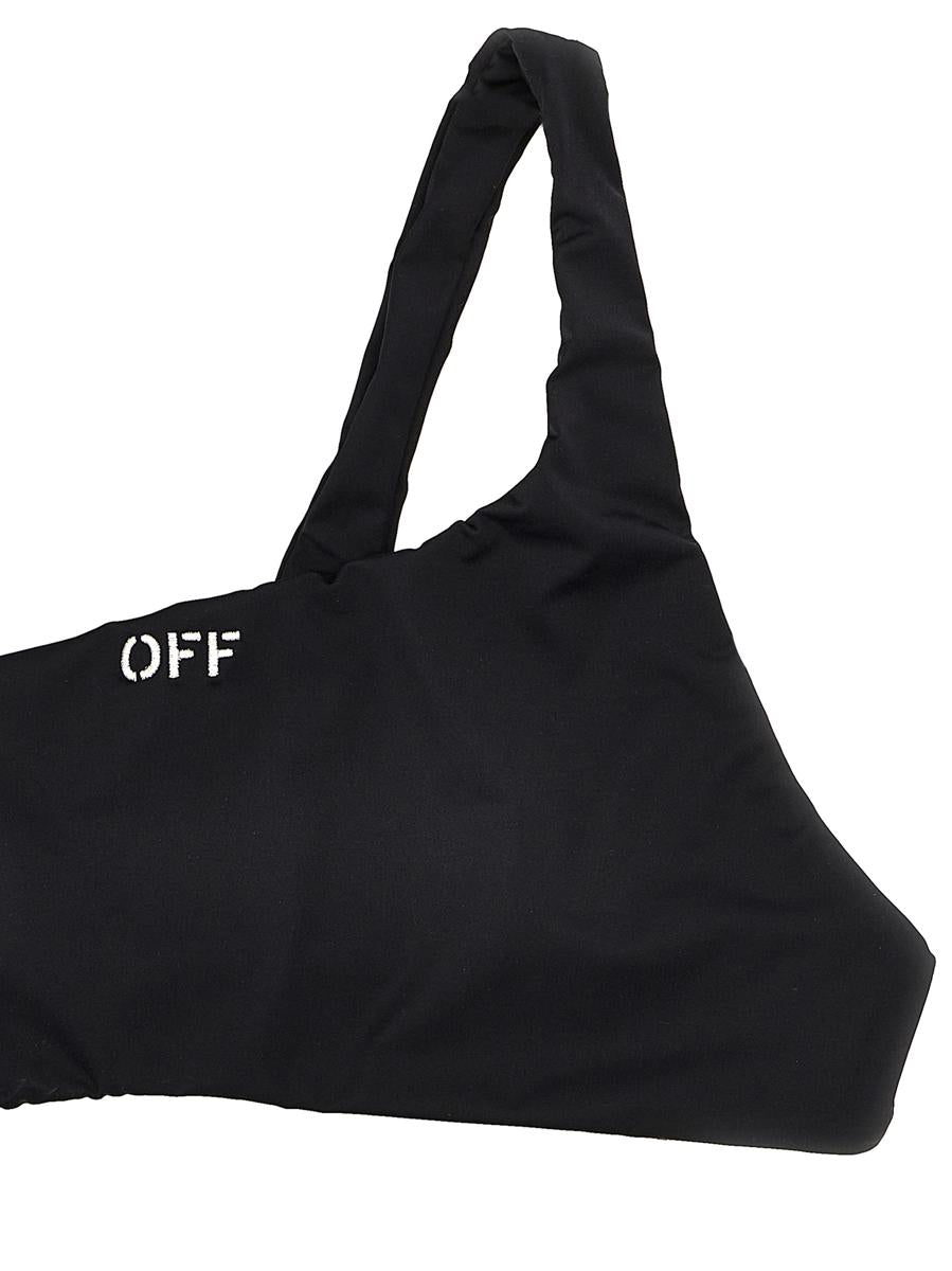 off-white 'off stamp' bikini