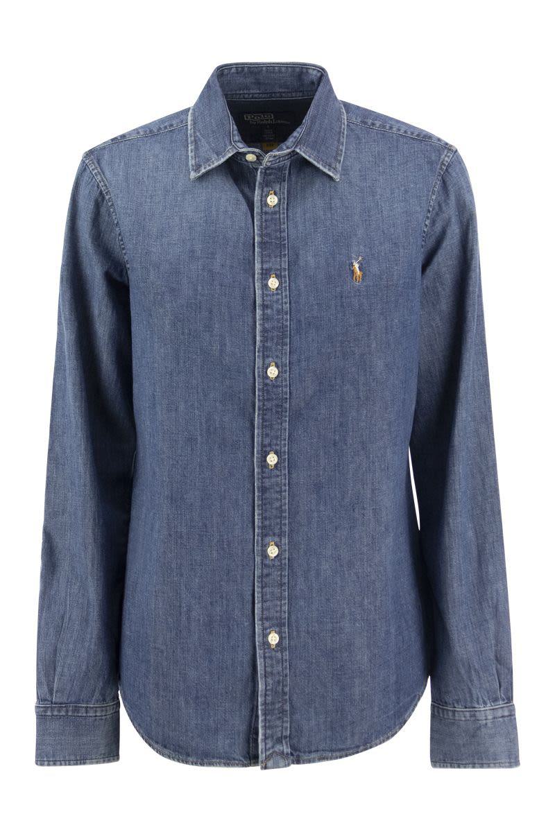 polo ralph lauren denim shirt