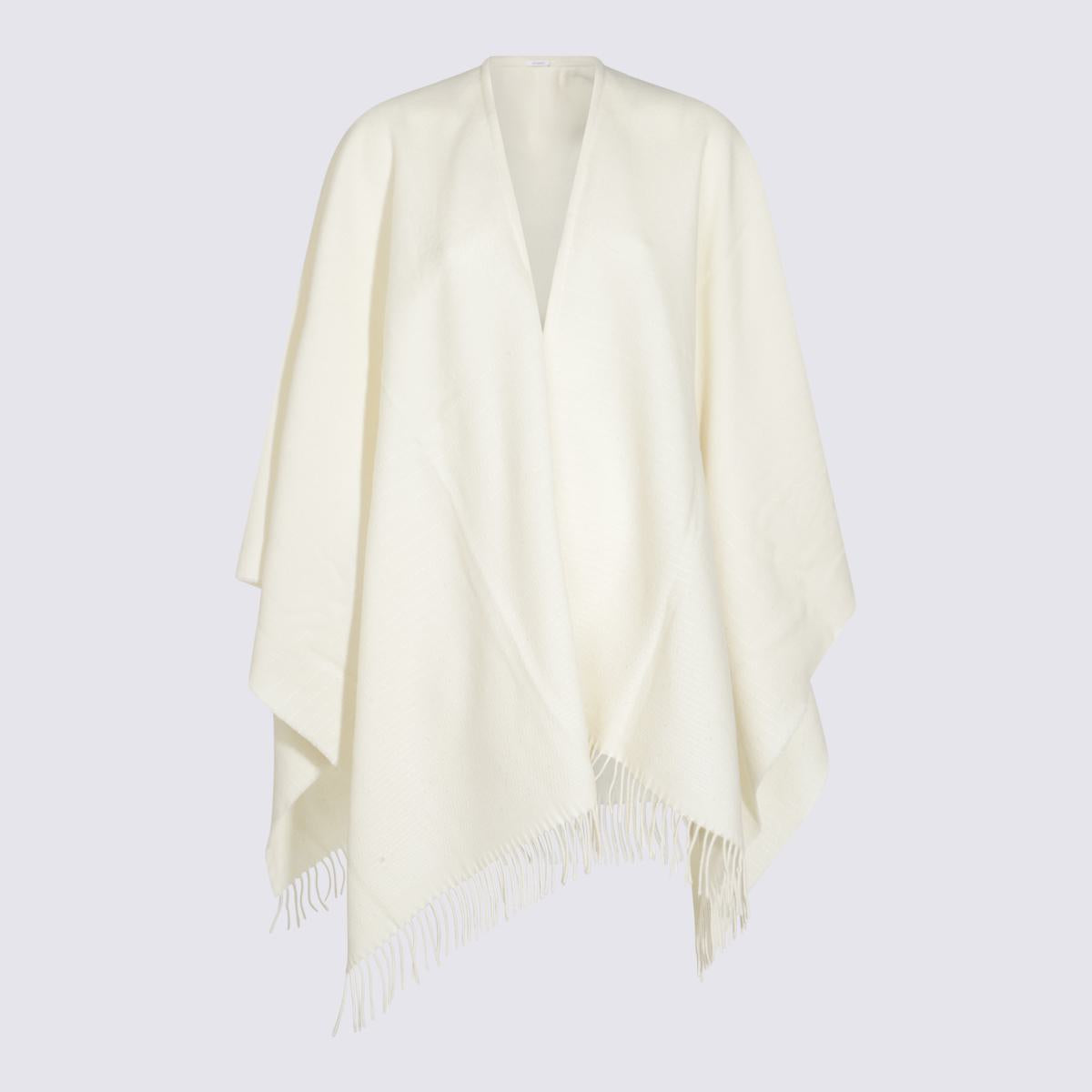 malo white wool capes