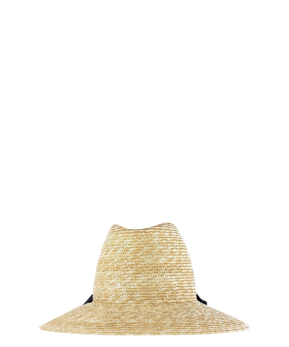 montegallo "lady fedora" raffia hat