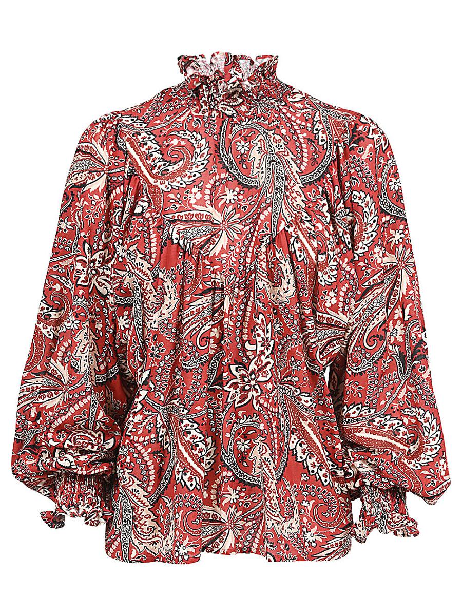 lavi paisley print shirt