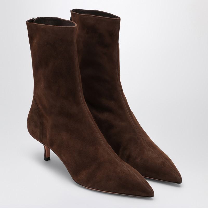 aquazzura suede ankle boot