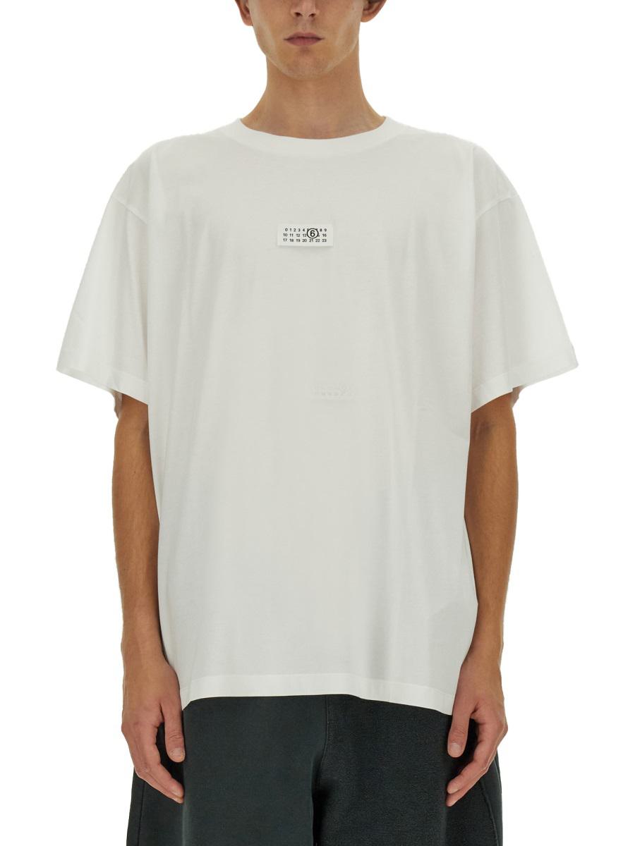 mm6 maison margiela t-shirt with logo