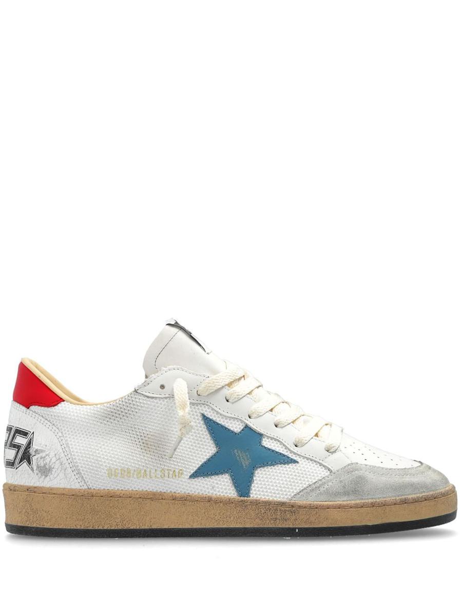 golden goose ball star leather sneakers