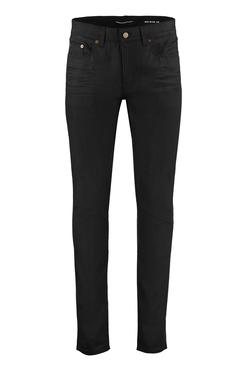 saint laurent 5-pocket slim fit jeans