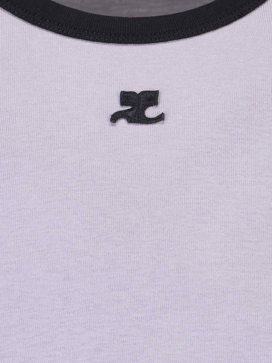 courrèges t-shirts and polos