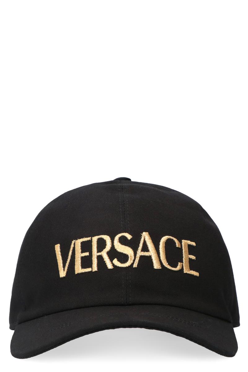 versace logo embroidery baseball cap