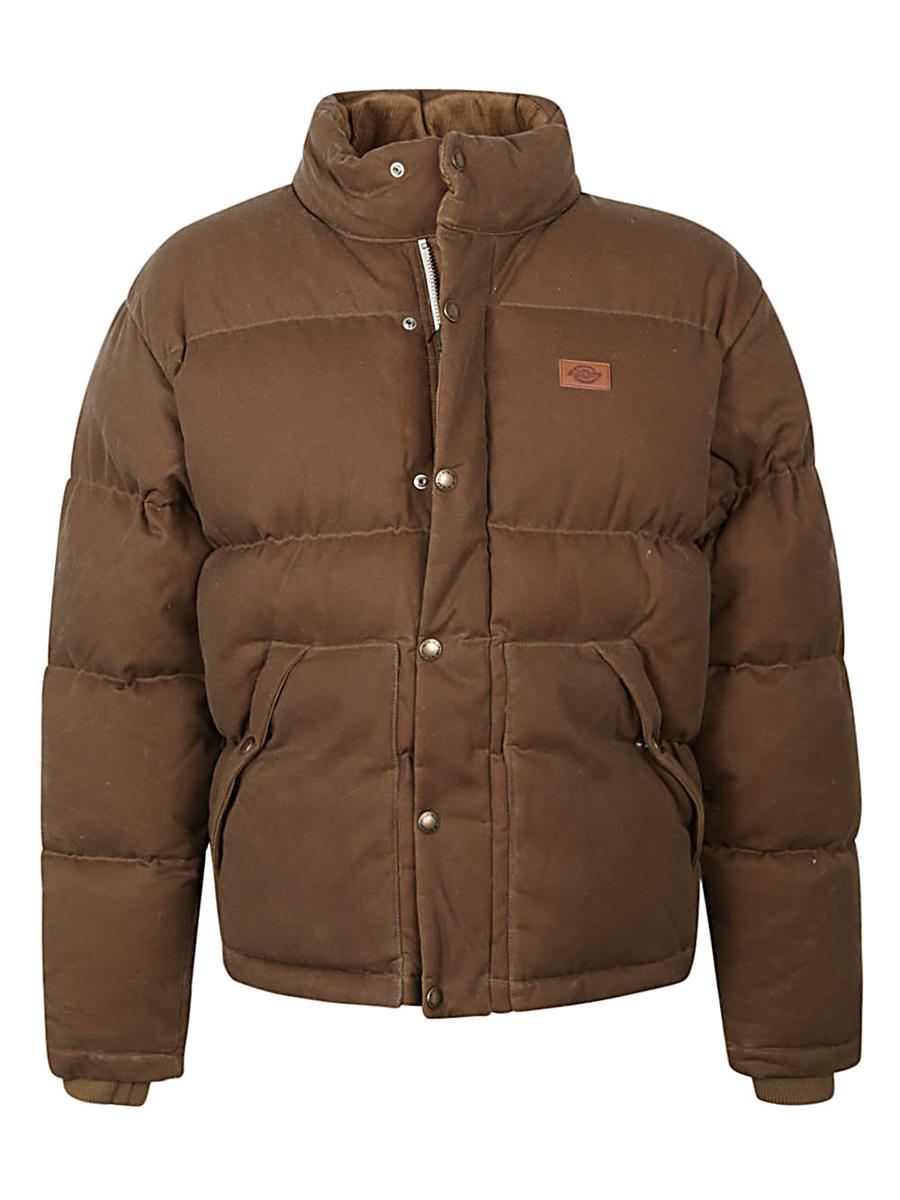 dickies lucas waxed puffer jacket