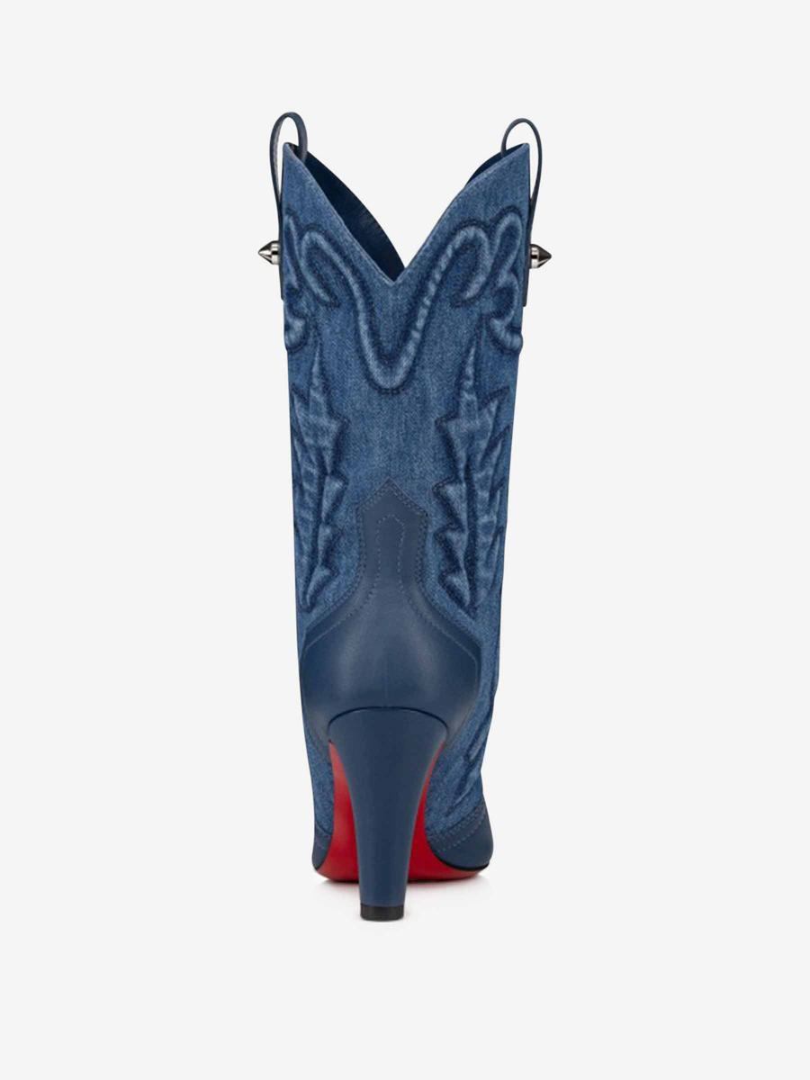 christian louboutin santiabooty cowboy boots