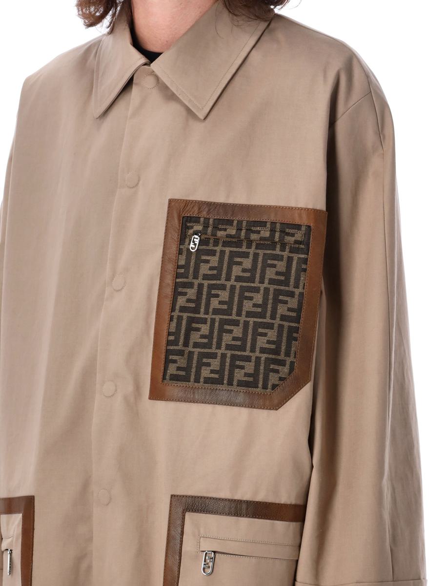 fendi reversible trench coat