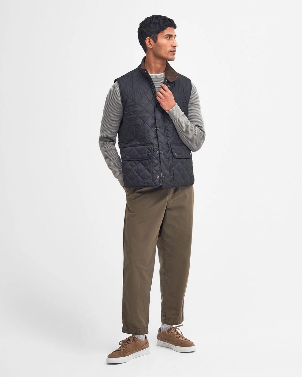 barbour quilted vest