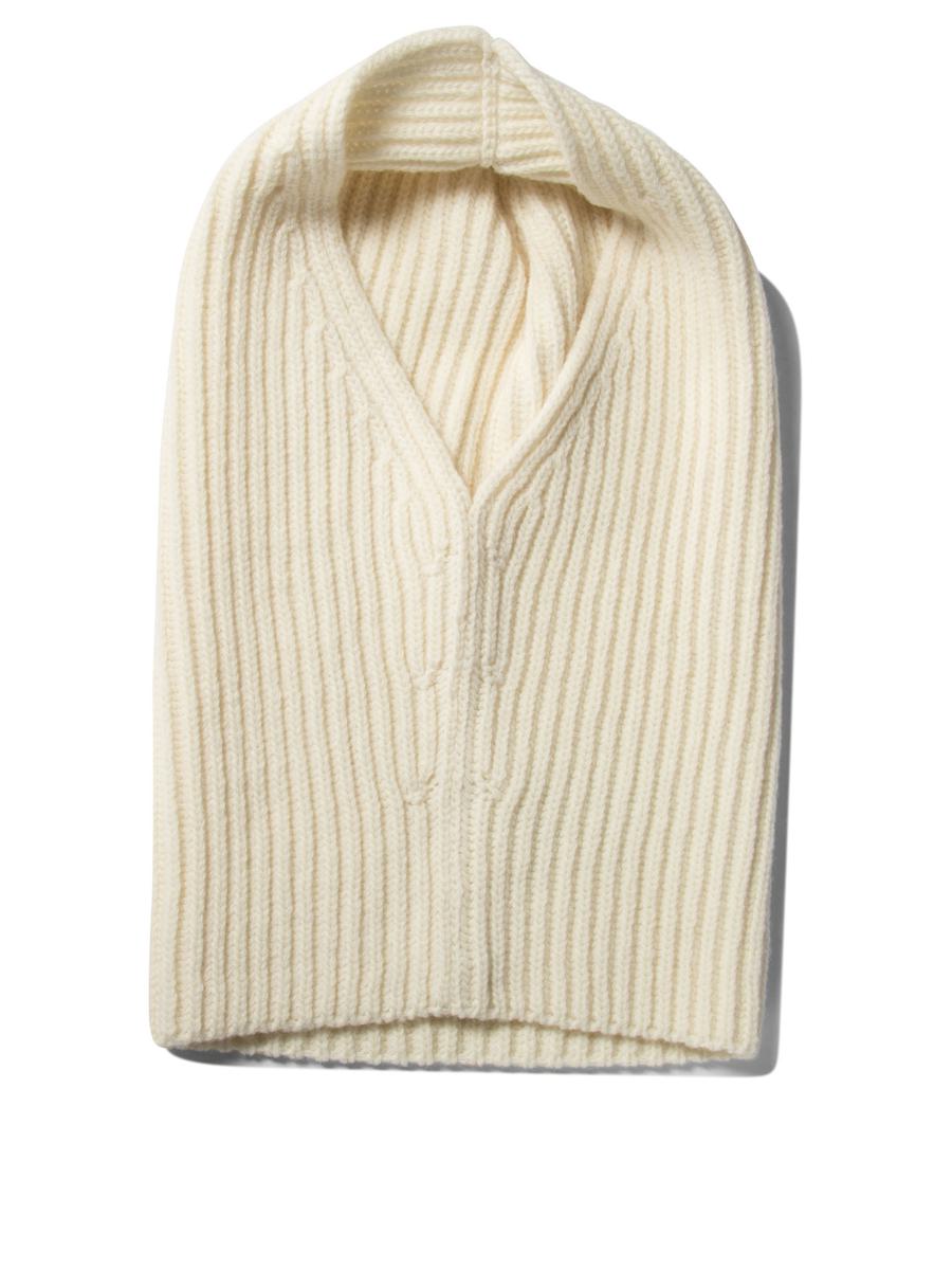 jil sander ribbed balaclava